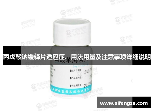 丙戊酸钠缓释片适应症、用法用量及注意事项详细说明